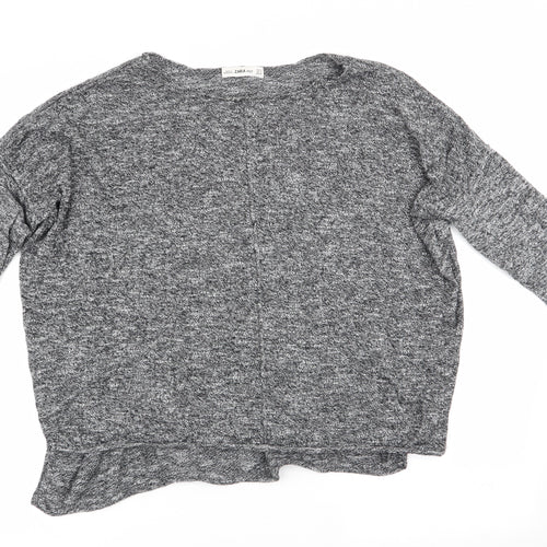 Zara Womens Black   Pullover Jumper Size S