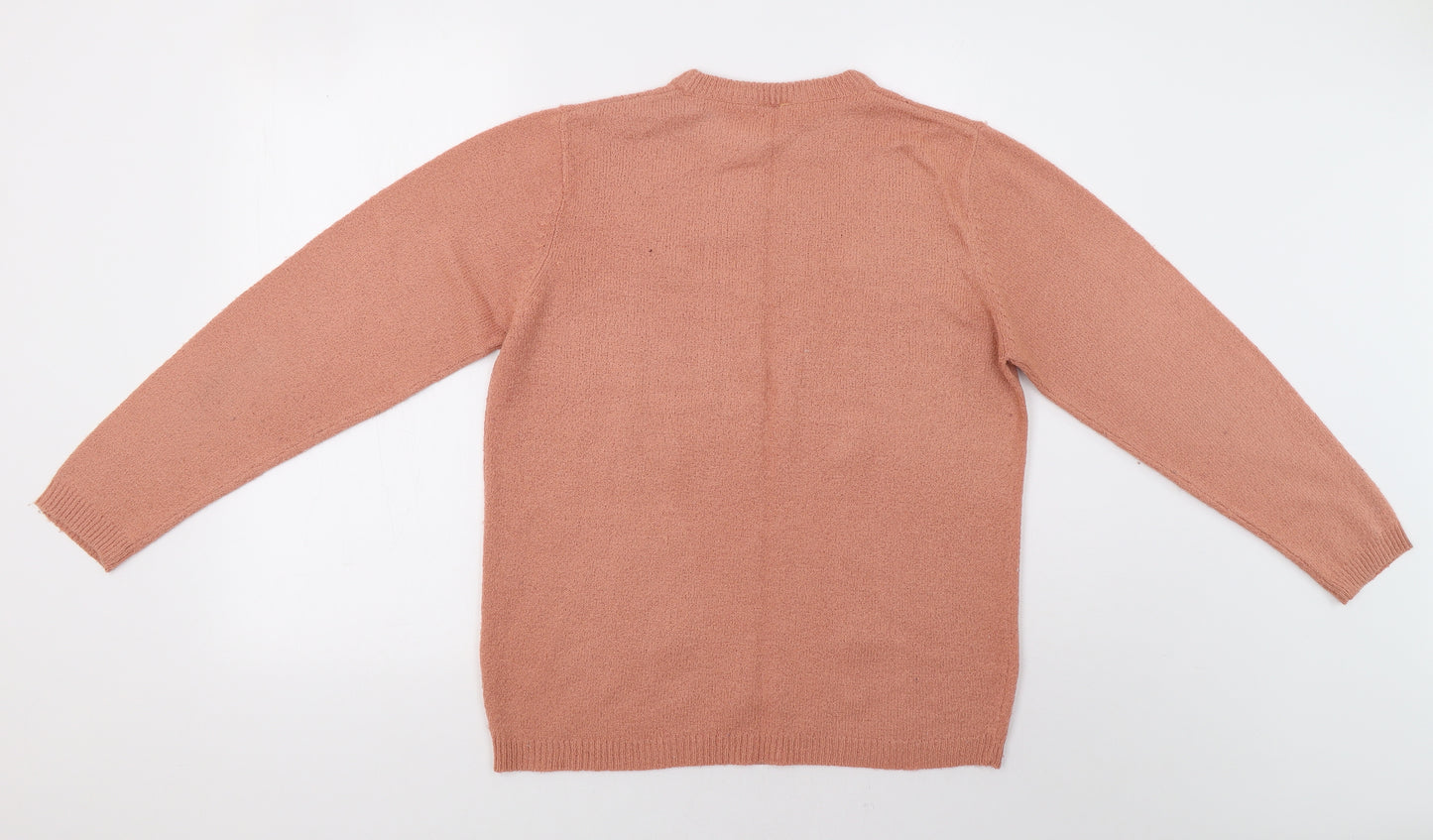 Classics Womens Pink Floral  Pullover Jumper Size 14