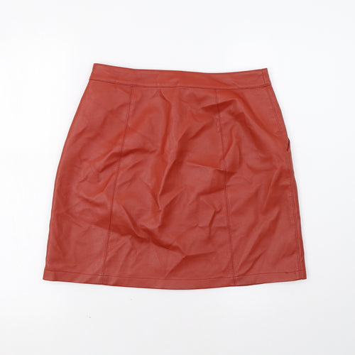 VERO MODA Womens Brown   Mini Skirt Size S