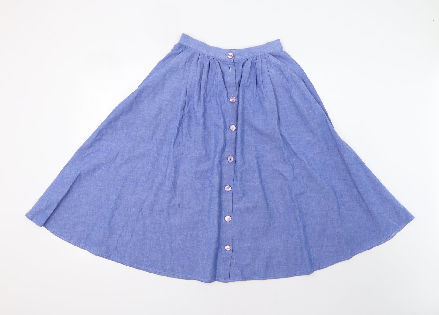 Country Collection Womens Blue   A-Line Skirt Size 12