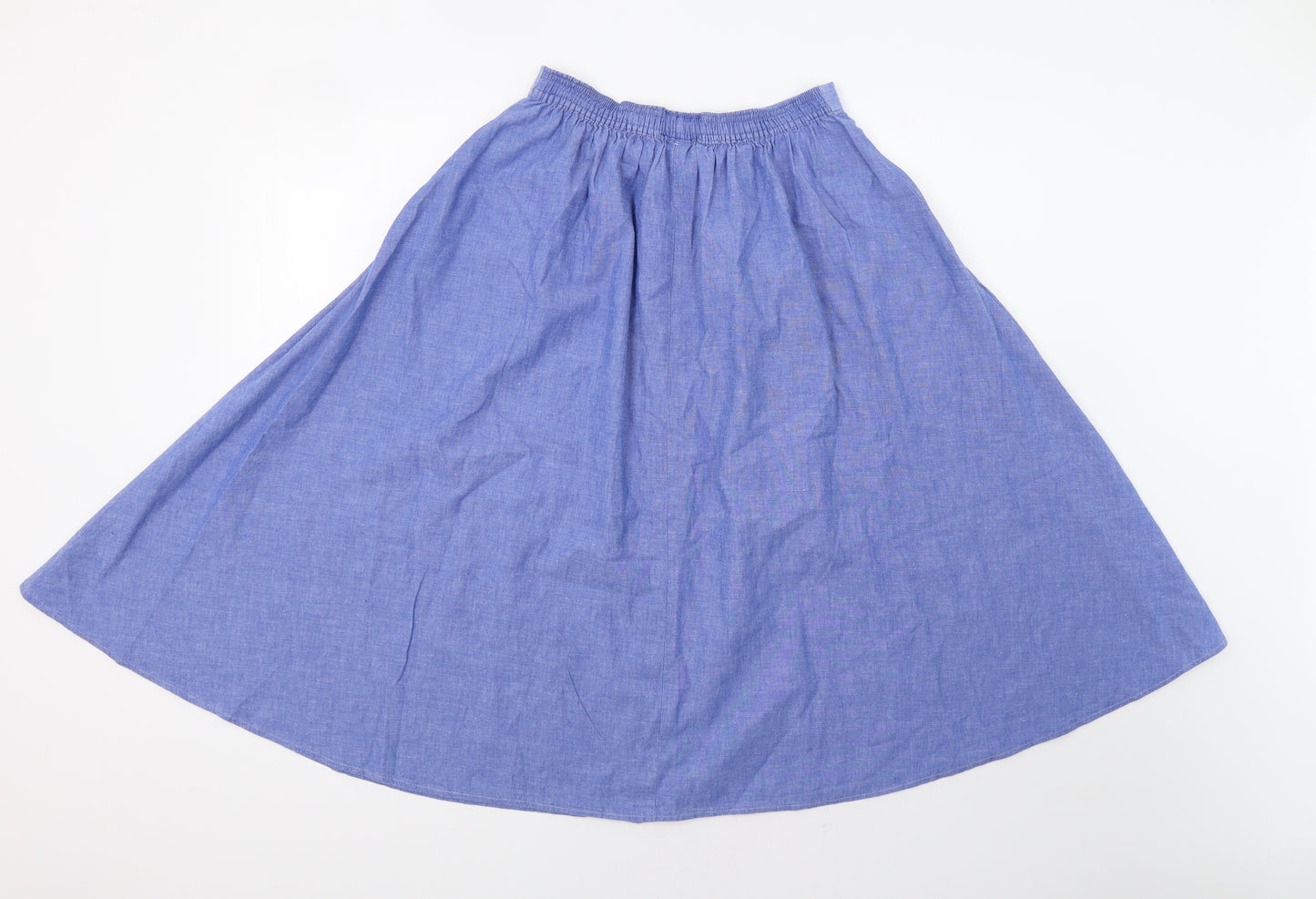Country Collection Womens Blue   A-Line Skirt Size 12