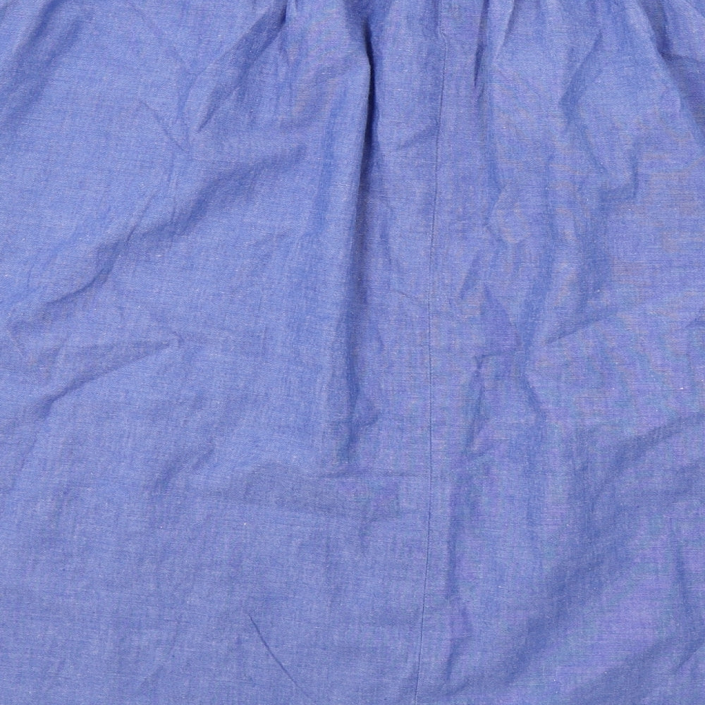 Country Collection Womens Blue   A-Line Skirt Size 12