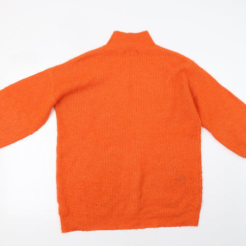 F&F Womens Orange   Pullover Jumper Size 10