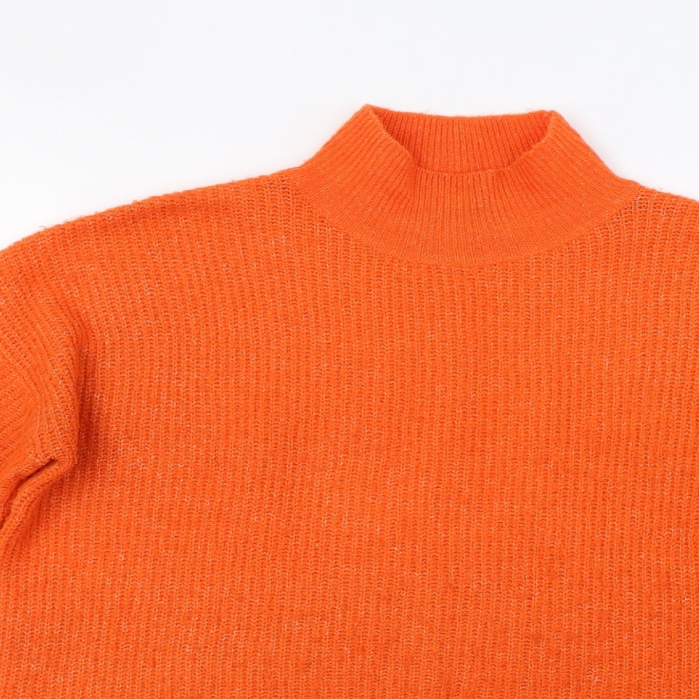 F&F Womens Orange   Pullover Jumper Size 10