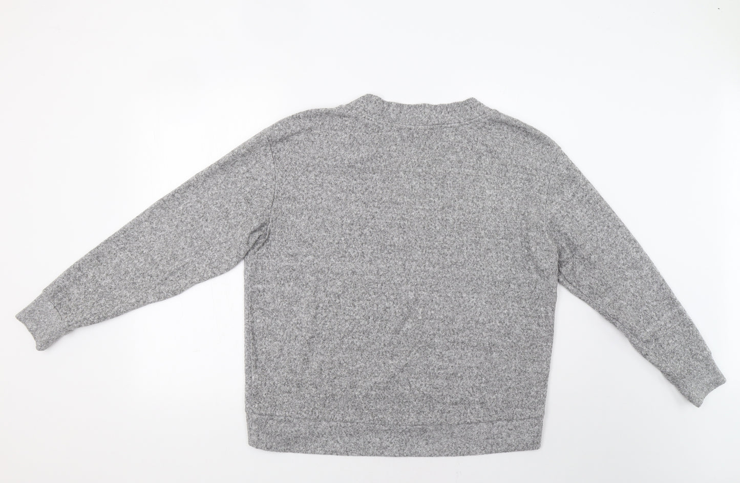 H&M Womens Grey   Pullover Jumper Size M