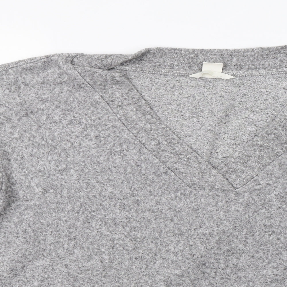 H&M Womens Grey   Pullover Jumper Size M