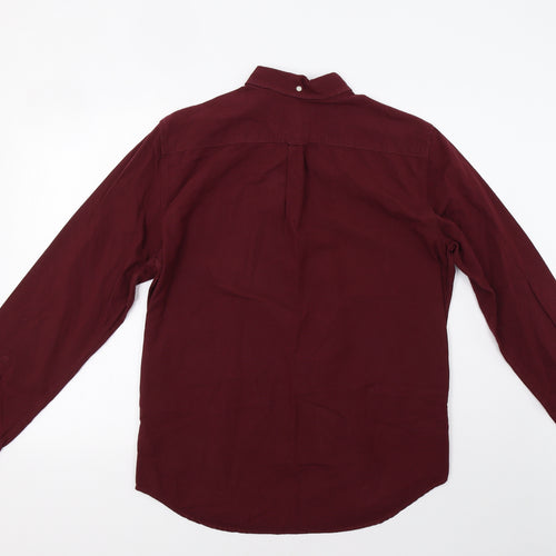 Gap Mens Purple    Button-Up Size L