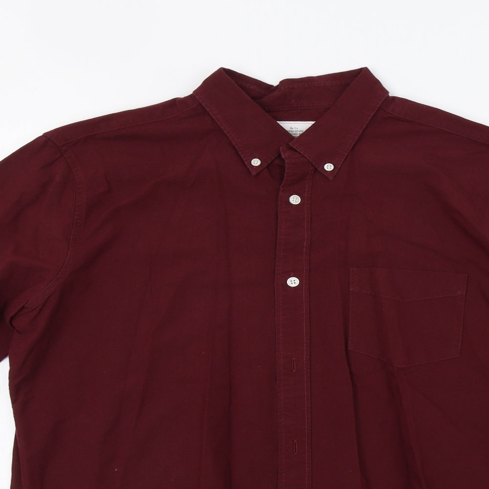 Gap Mens Purple    Button-Up Size L