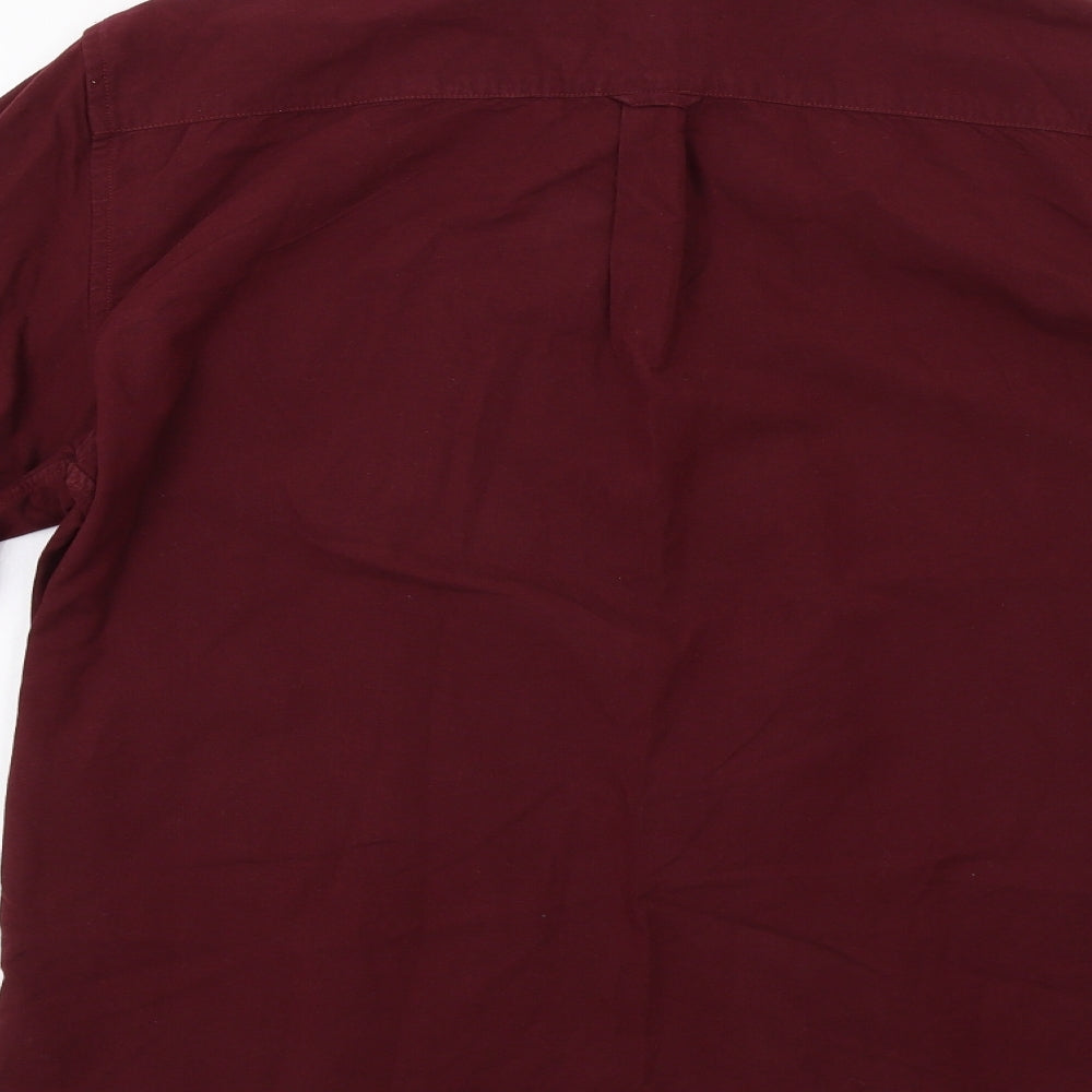 Gap Mens Purple    Button-Up Size L