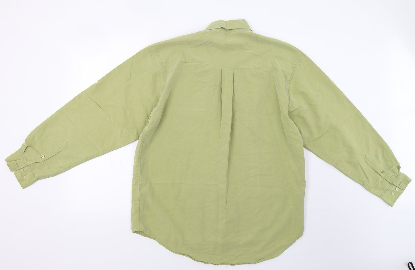 Gianni Vialli Mens Green    Button-Up Size M