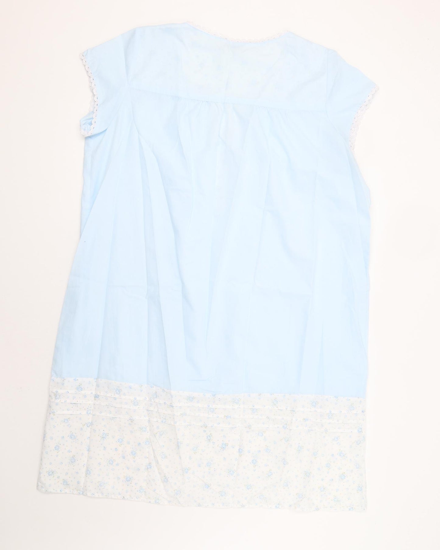 Camille Womens Blue Floral  Chemise Gown Size 20