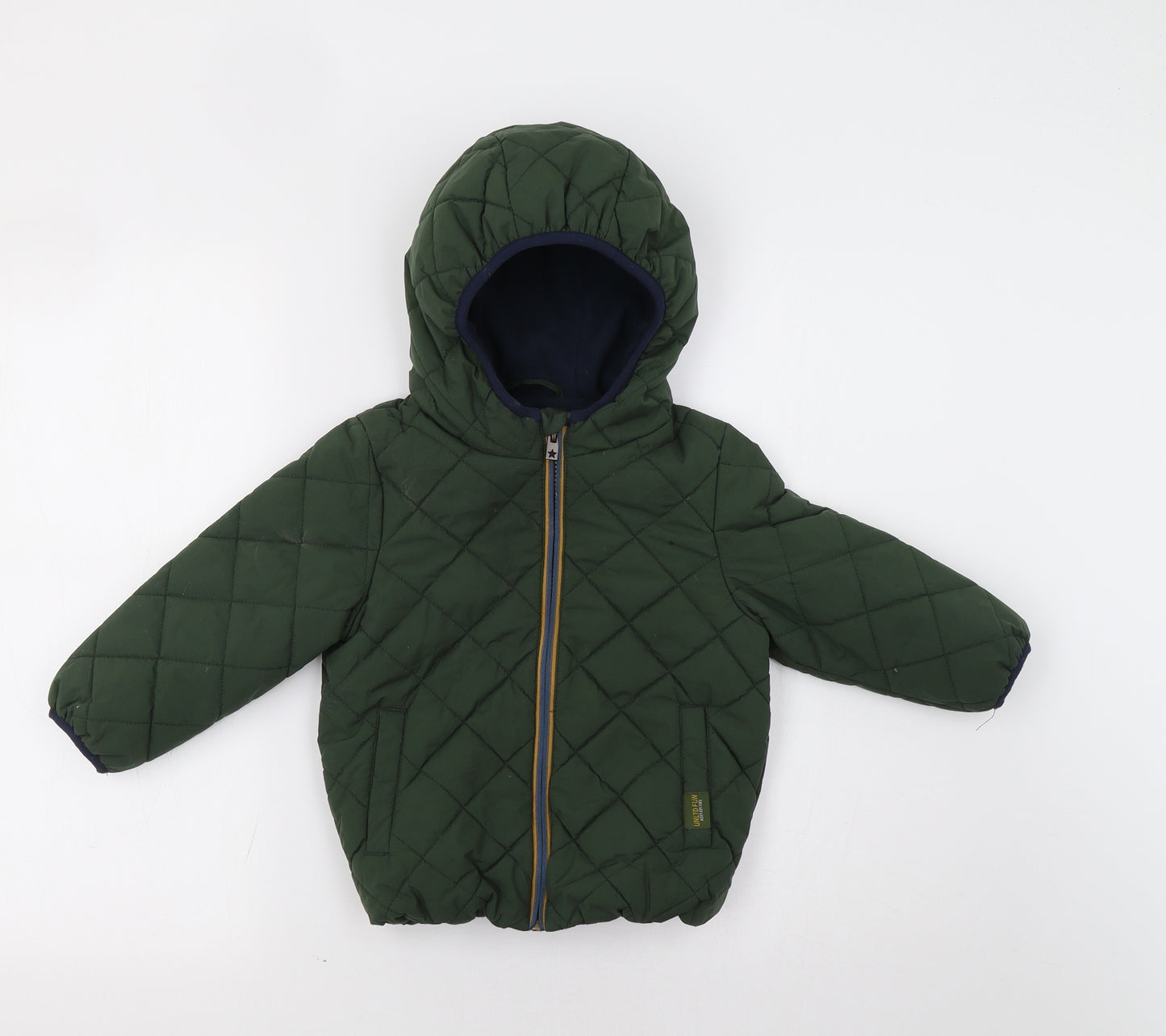 NEXT Boys Green   Puffer Jacket Jacket Size 2-3 Years