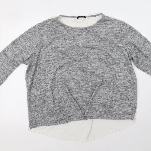 Primark Womens Grey   Pullover Jumper Size 18
