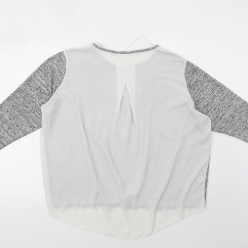 Primark Womens Grey   Pullover Jumper Size 18