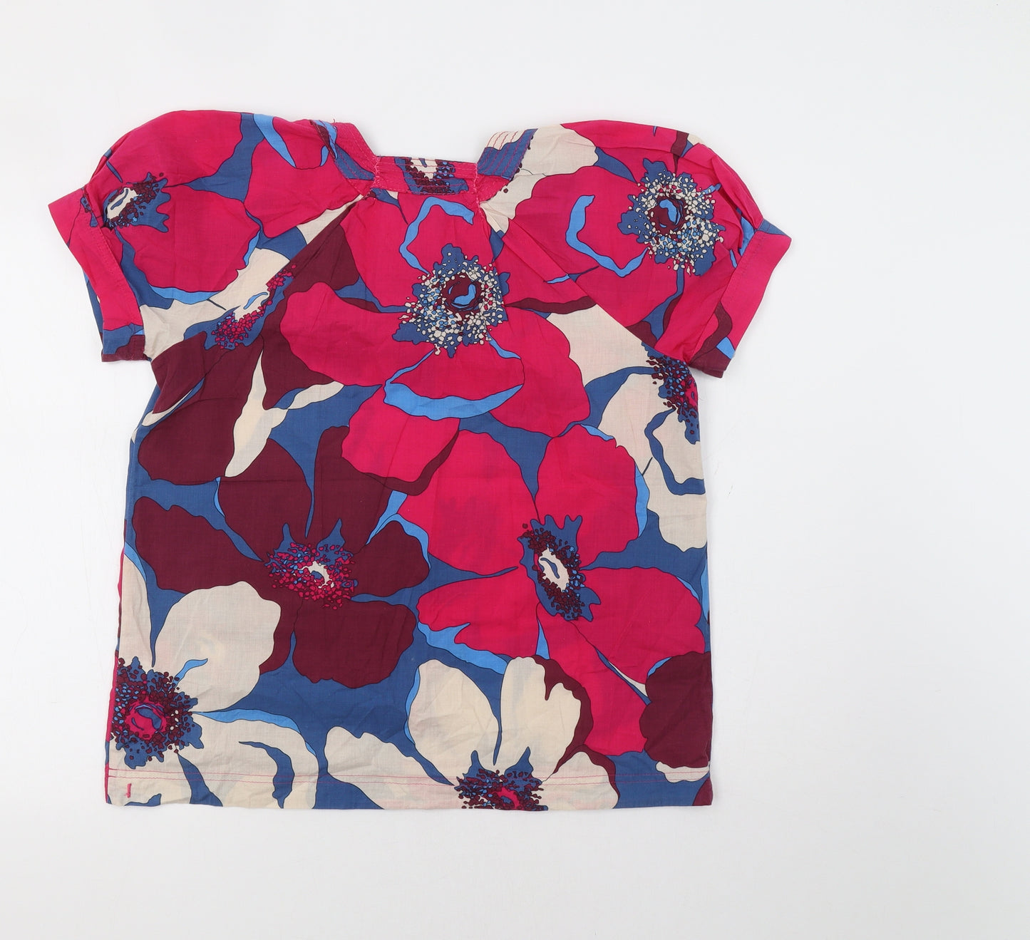 NEXT Womens Pink Floral  Basic Blouse Size 12
