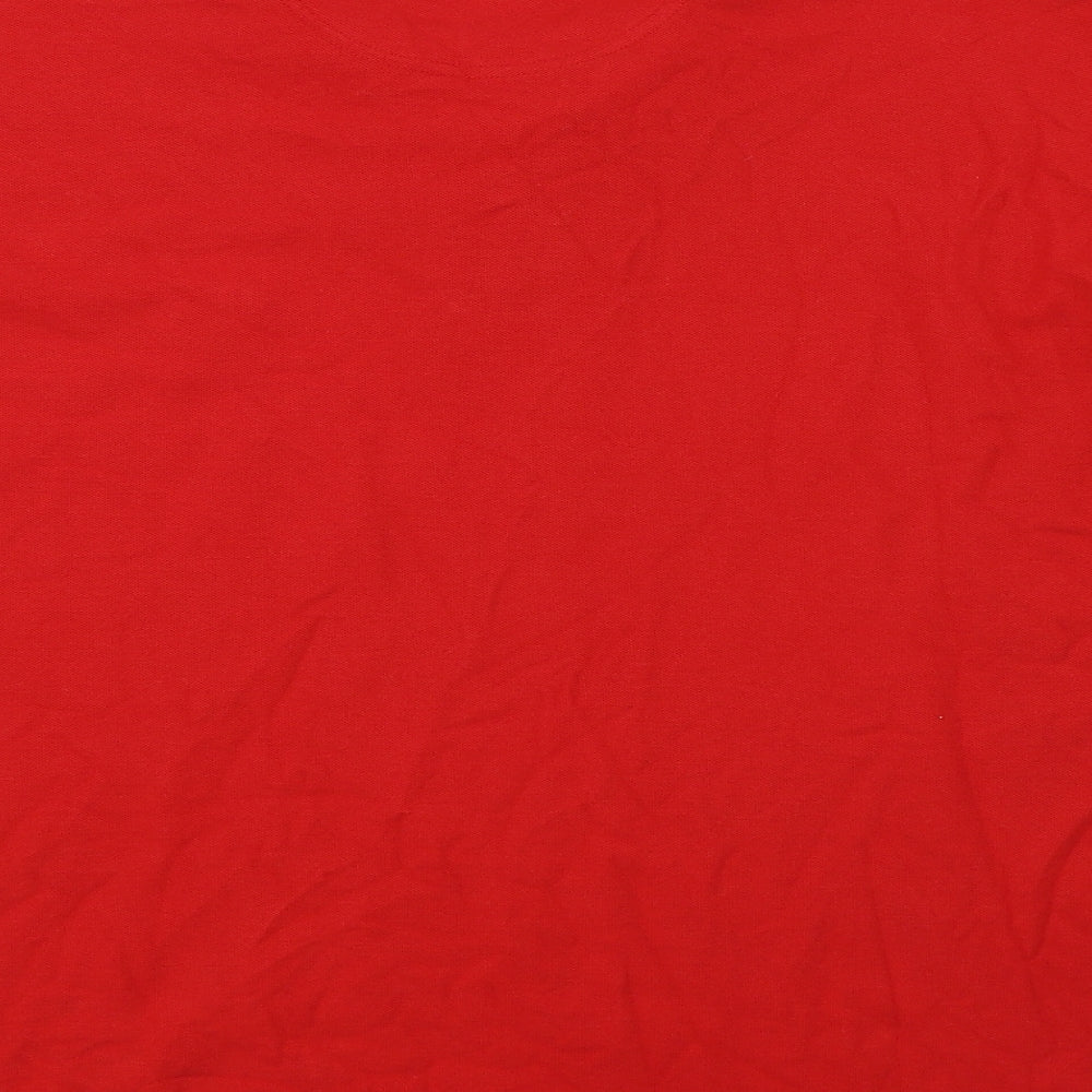 Russell Athletic Mens Red    Polo Size L