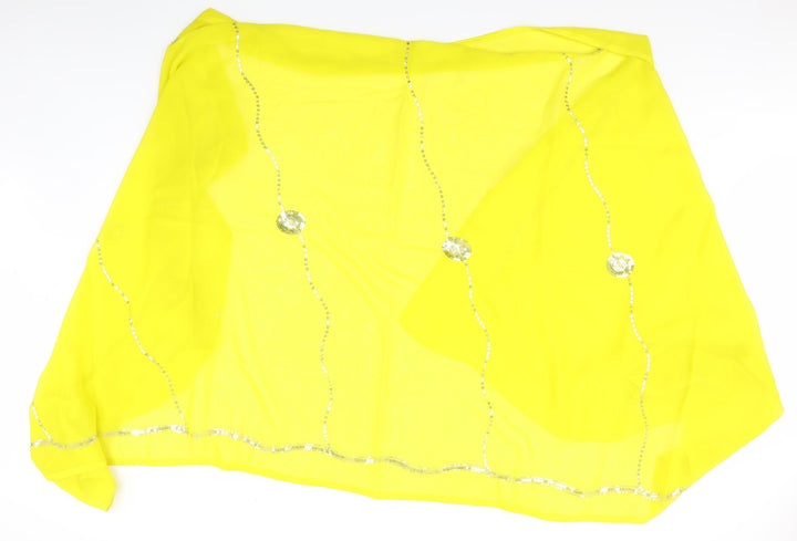 Preworn Unisex Yellow Shawl/Wrap