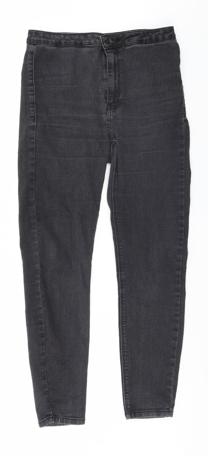 Bershka Womens Grey Jegging Jeans Size 12 L26 in