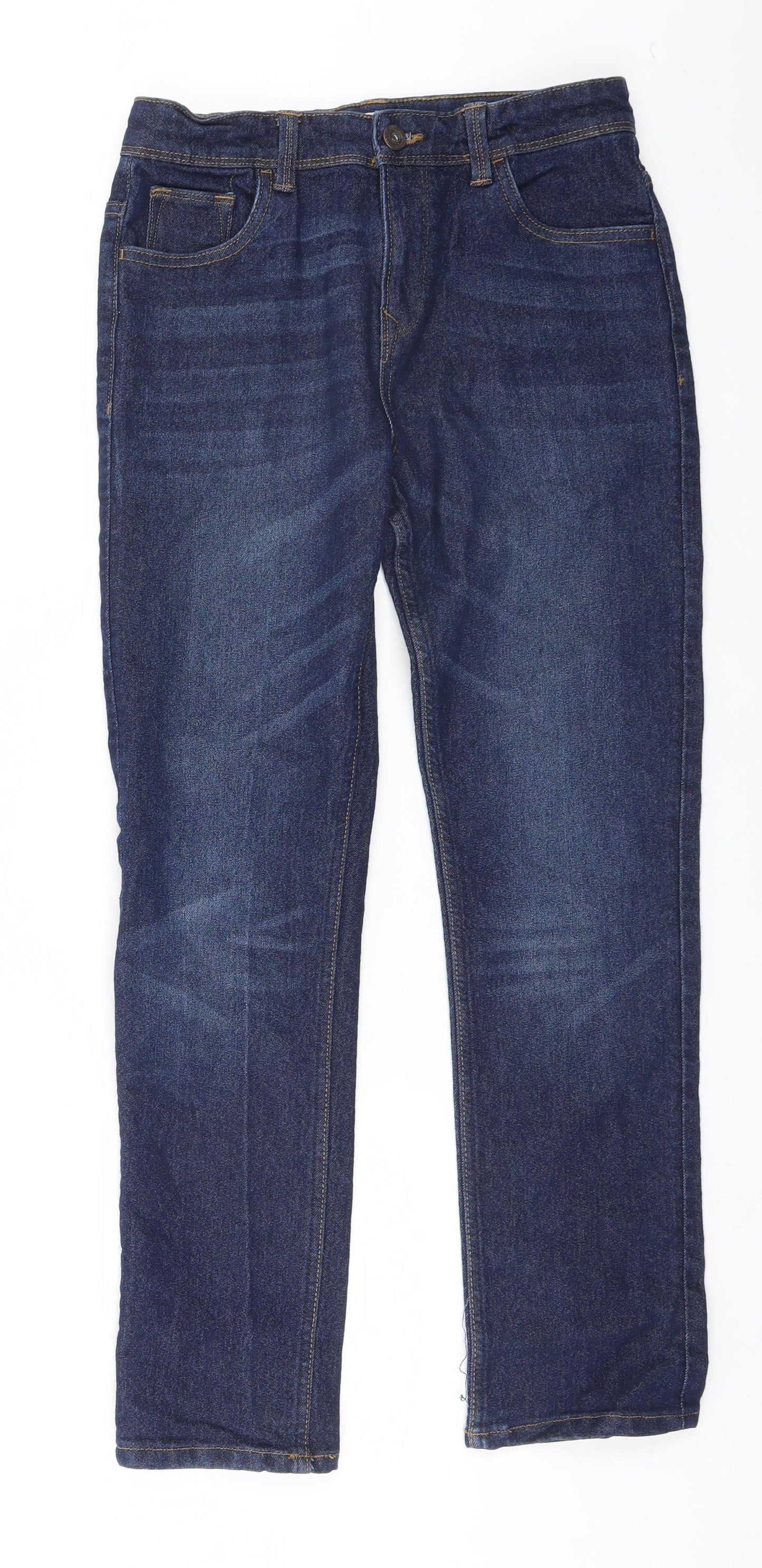Matalan Boys Blue   Straight Jeans Size 12 Years