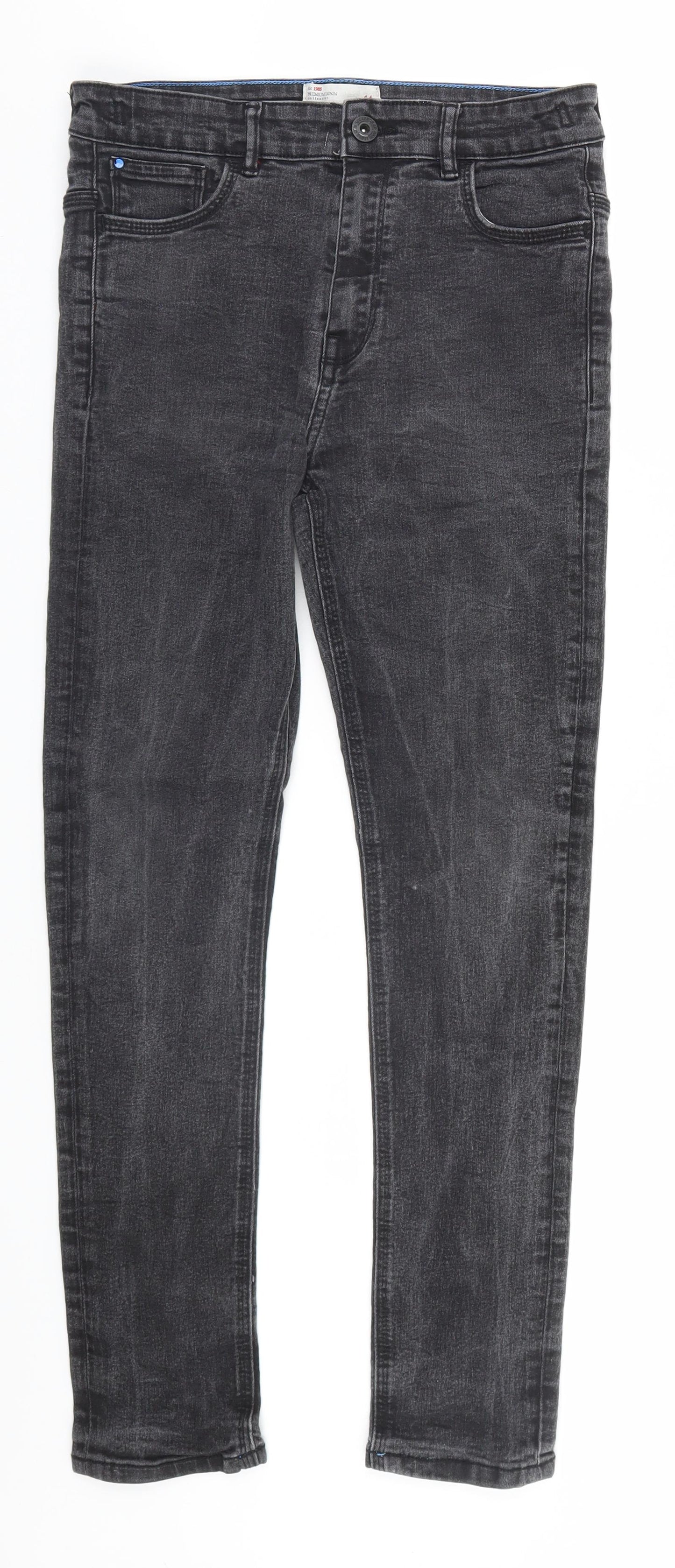 Matalan Boys Grey   Skinny Jeans Size 14 Years