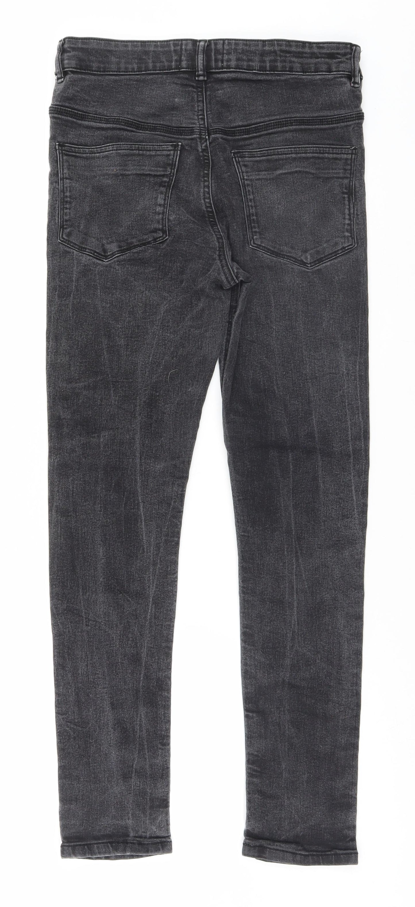 Matalan Boys Grey   Skinny Jeans Size 14 Years
