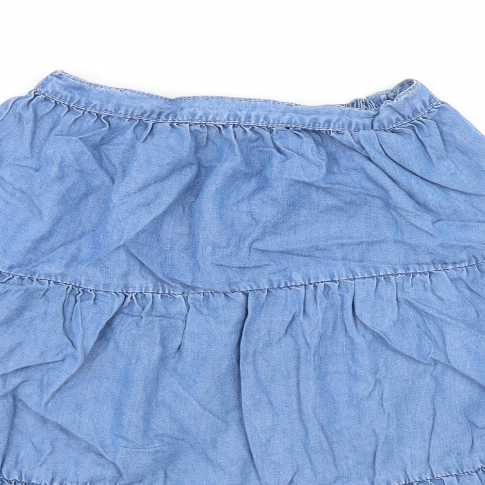 NEXT Girls Blue   A-Line Skirt Size 9 Years