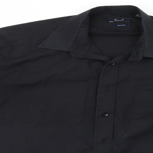 Premier Womens Black   Basic Button-Up Size 16