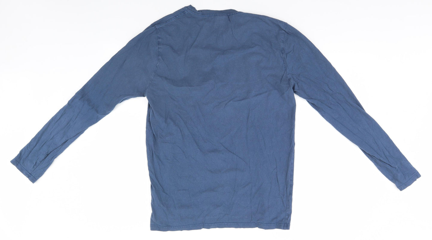 Oakley Mens Blue    T-Shirt Size M  - Factory Pilot