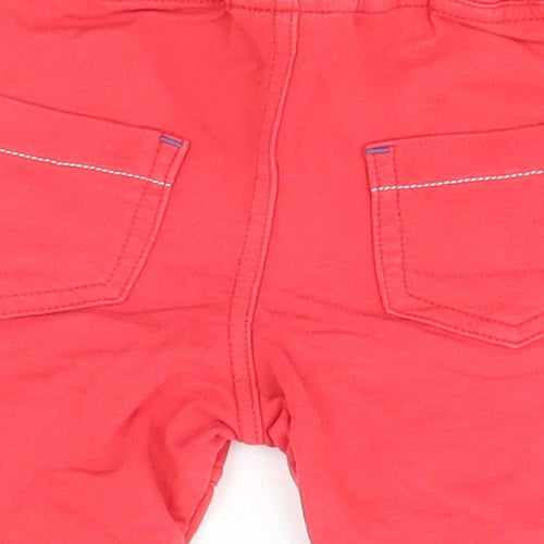 Miobic Baby Red   Sweatpants Leggings Size 3-6 Months