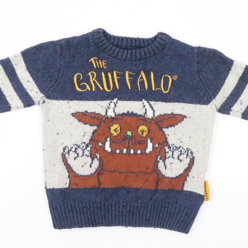 TU Baby Blue   Pullover Jumper Size 18-24 Months  - The Gruffalo