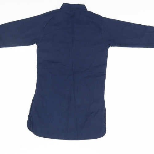 Fancy World Womens Blue   Basic T-Shirt Size 6