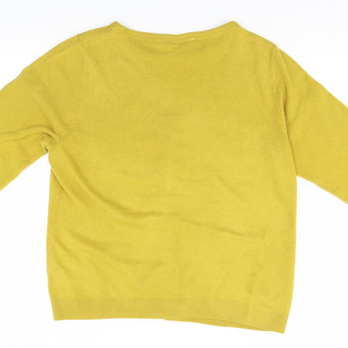 BHS Womens Gold   Pullover Jumper Size 18
