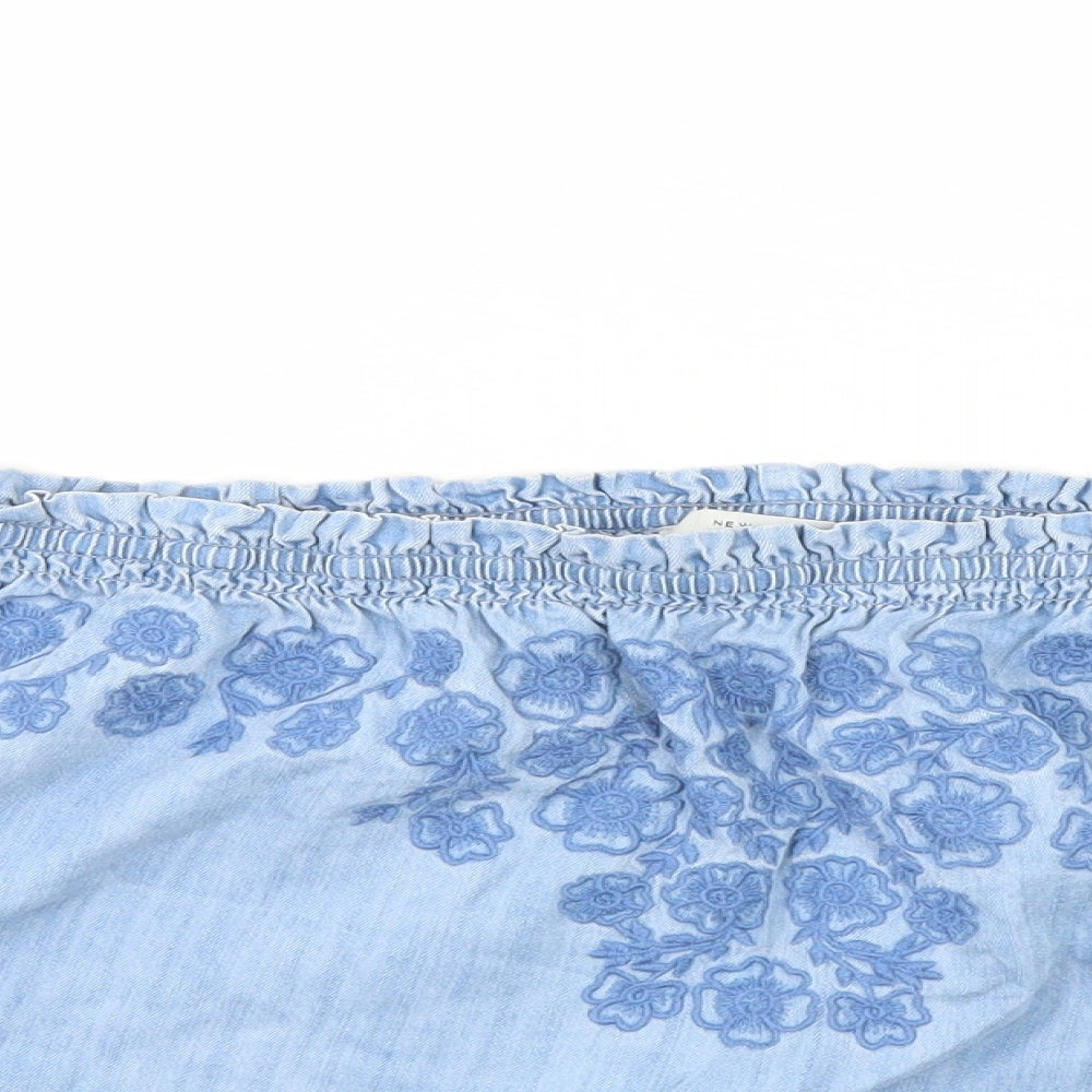 New Look Womens Blue   Basic T-Shirt Size 18