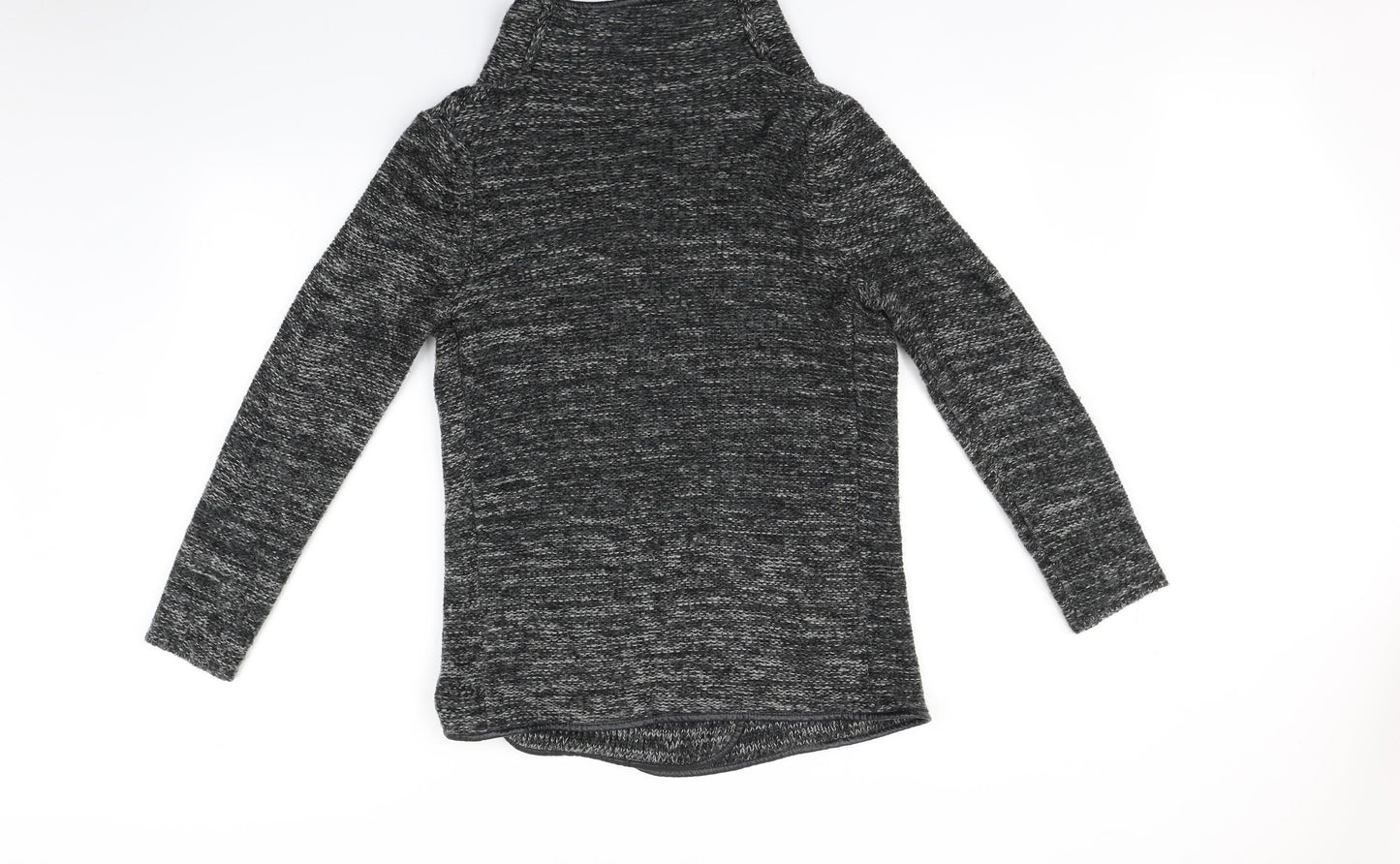 Peacocks Womens Grey   Cardigan Jumper Size 10