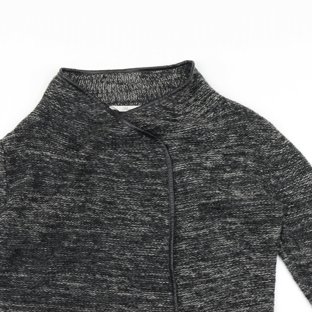 Peacocks Womens Grey   Cardigan Jumper Size 10
