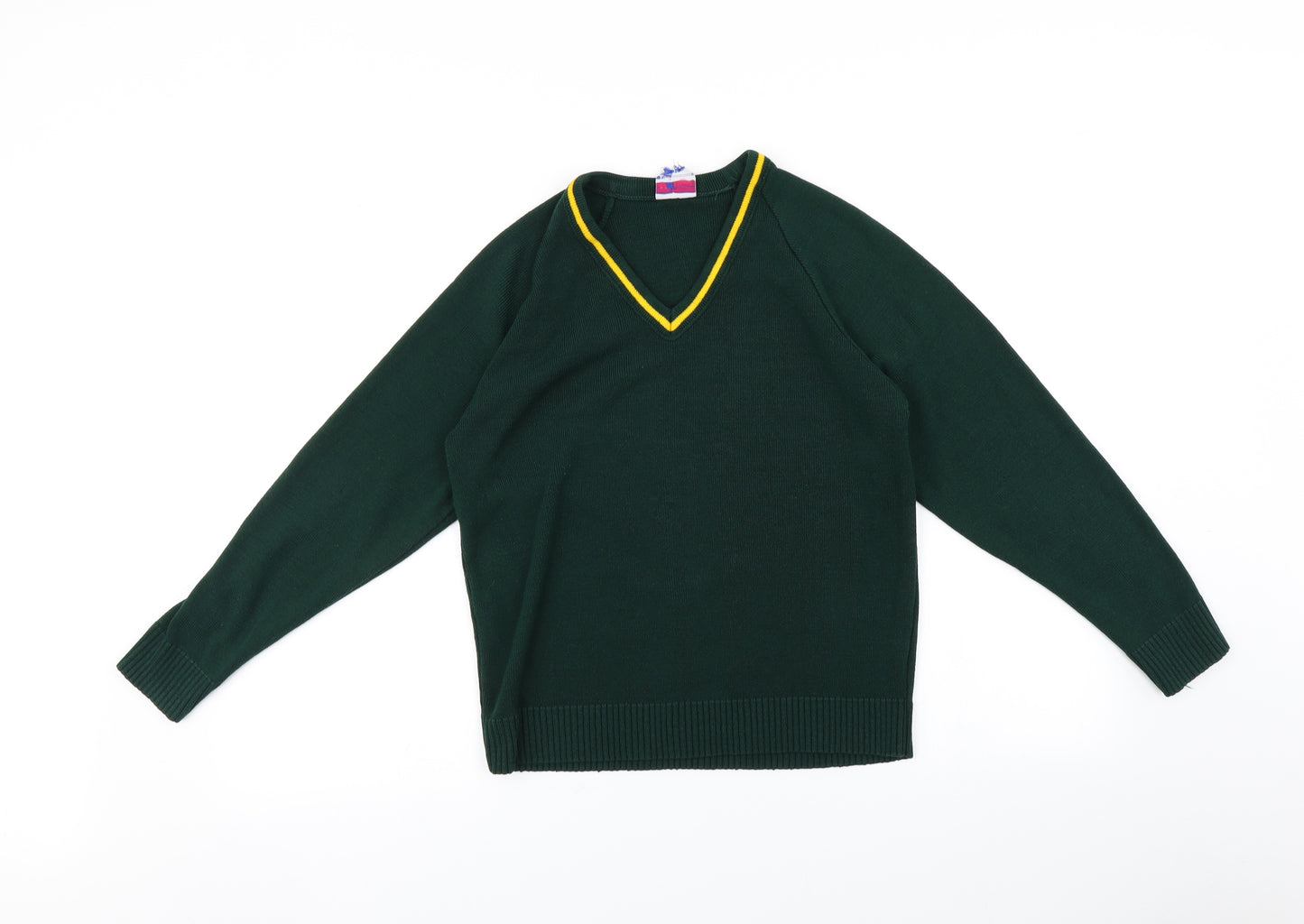 Uni Form Womens Green   Pullover Jumper Size 6
