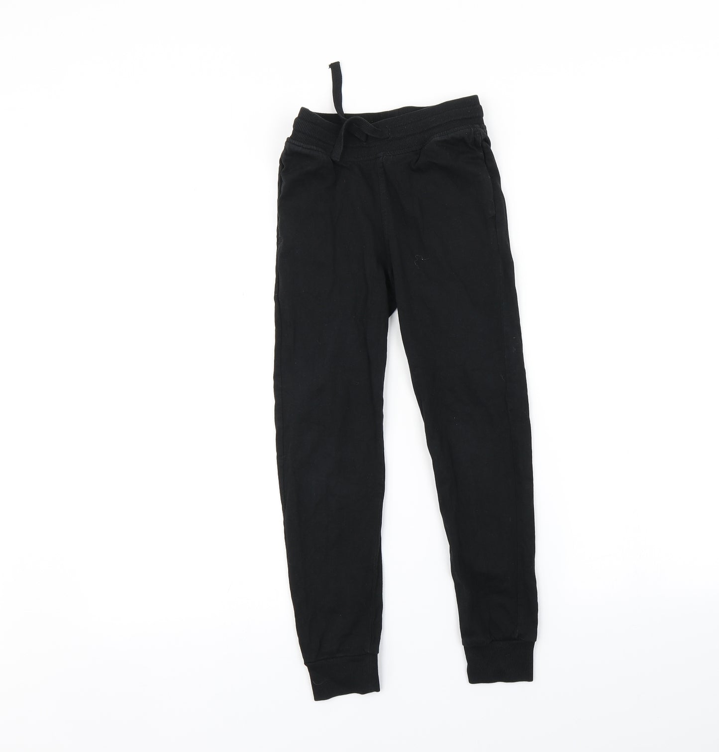 H&M Boys Black   Jogger Trousers Size 7-8 Years