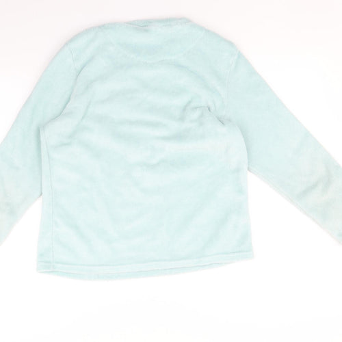 Born to sparkle Womens Blue    Pyjama Top Size 12  - Unicorn