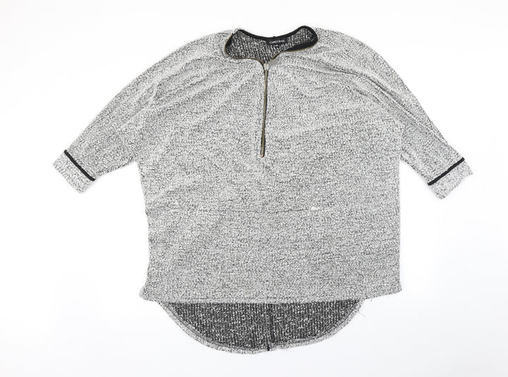 Cameo Rose Womens Grey Pullover Jumper Size M