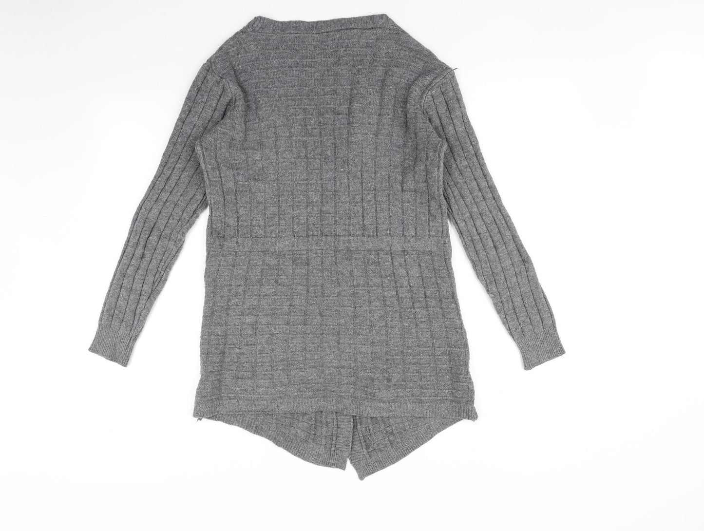 SheIn Womens Grey   Cardigan Jumper One Size