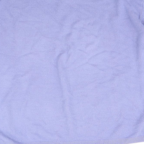 Poppy Womens Purple   Pullover Jumper Size 10