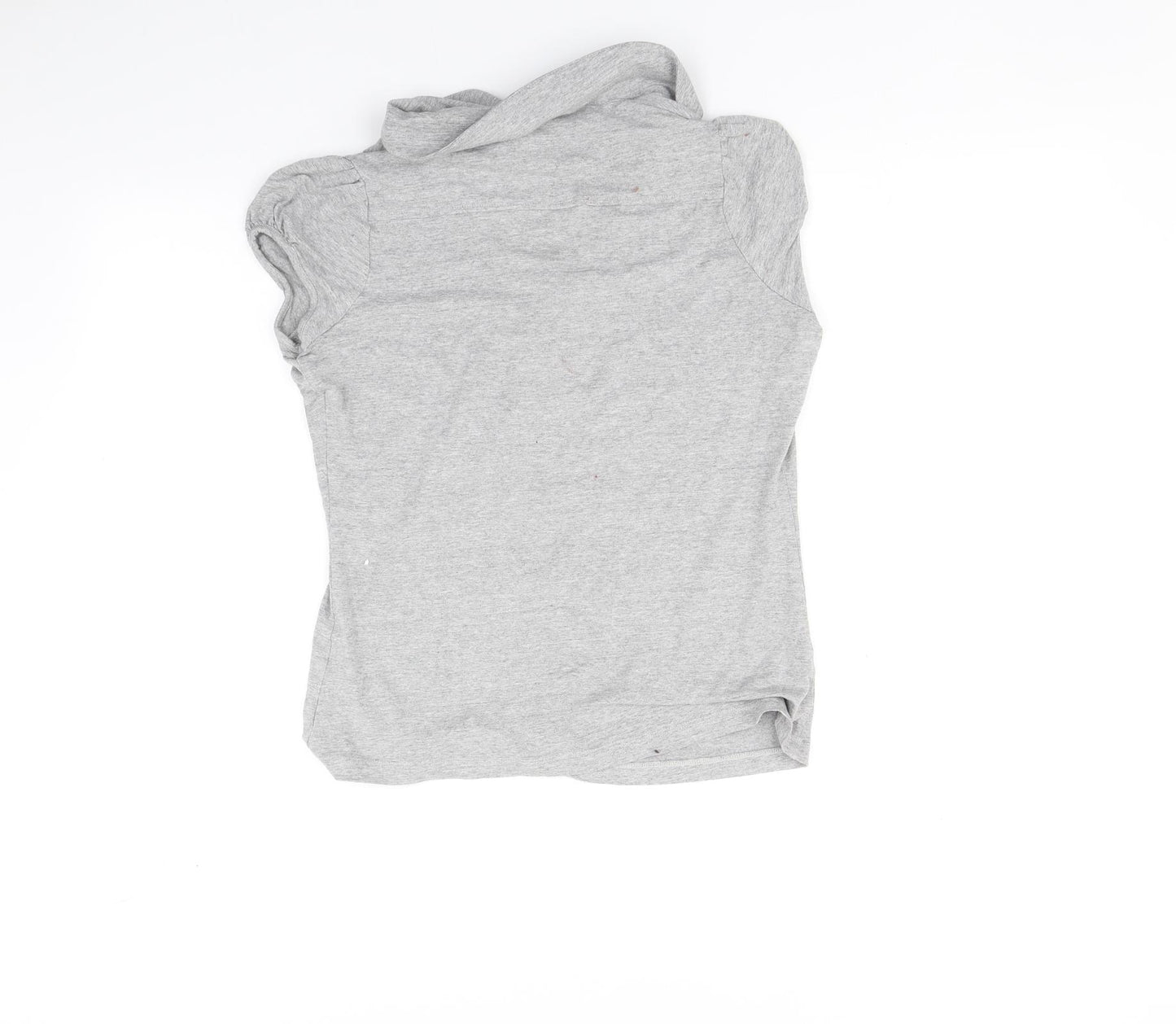 Marks and Spencer Womens Grey   Basic Polo Size 12