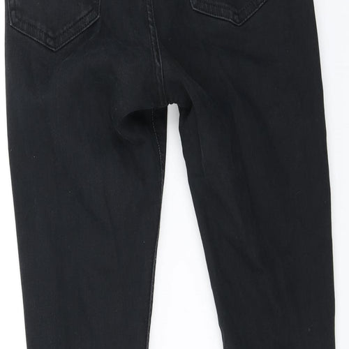 Topshop Womens Black   Skinny Jeans Size 30 in L30 in