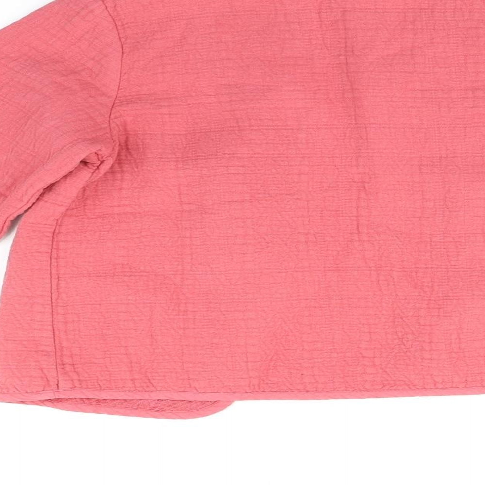 Mango Girls Pink   Cardigan Jumper Size 9-10 Years