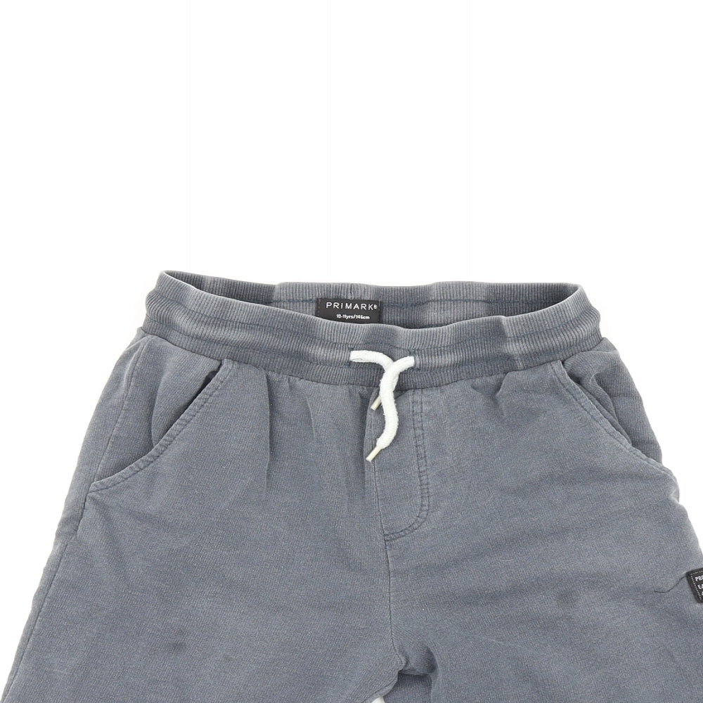 Primark Boys Grey   Sweat Shorts Size 10-11 Years