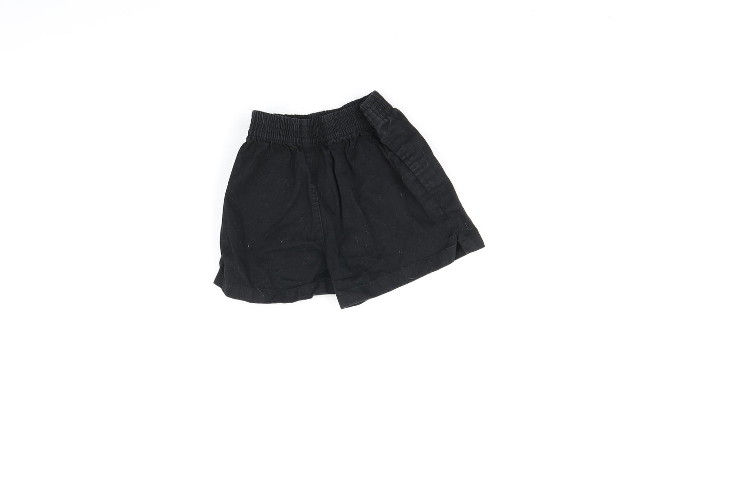 George Boys Black   Sweat Shorts Size 4-5 Years