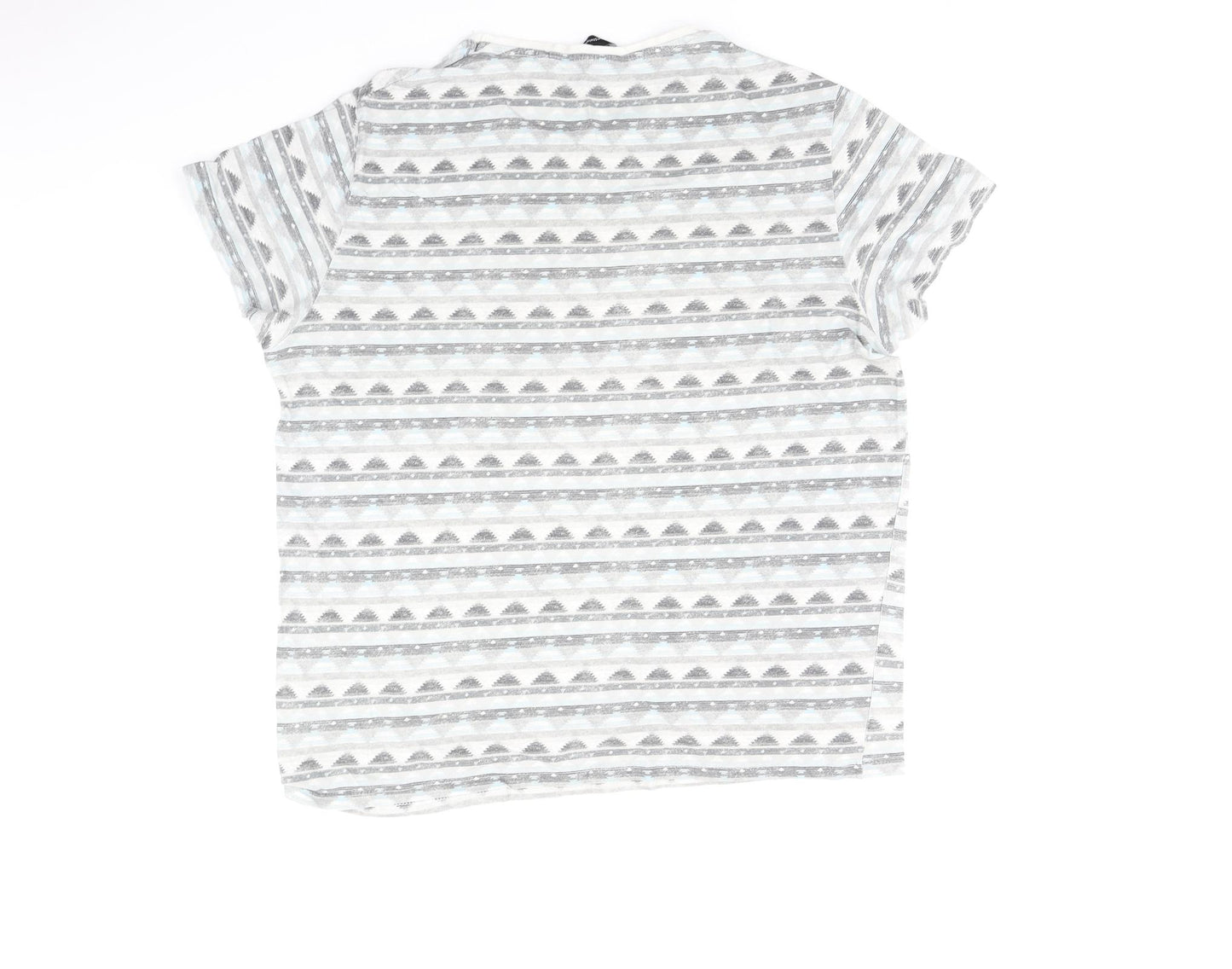 Cedar Wood State Mens Multicoloured    T-Shirt Size XL