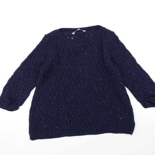 Red Herring Womens Blue   Pullover Jumper Size 10
