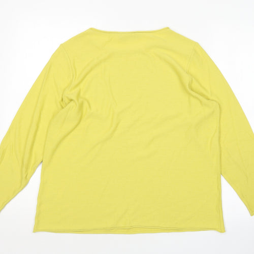 doris streich Womens Green   Pullover Jumper Size 14