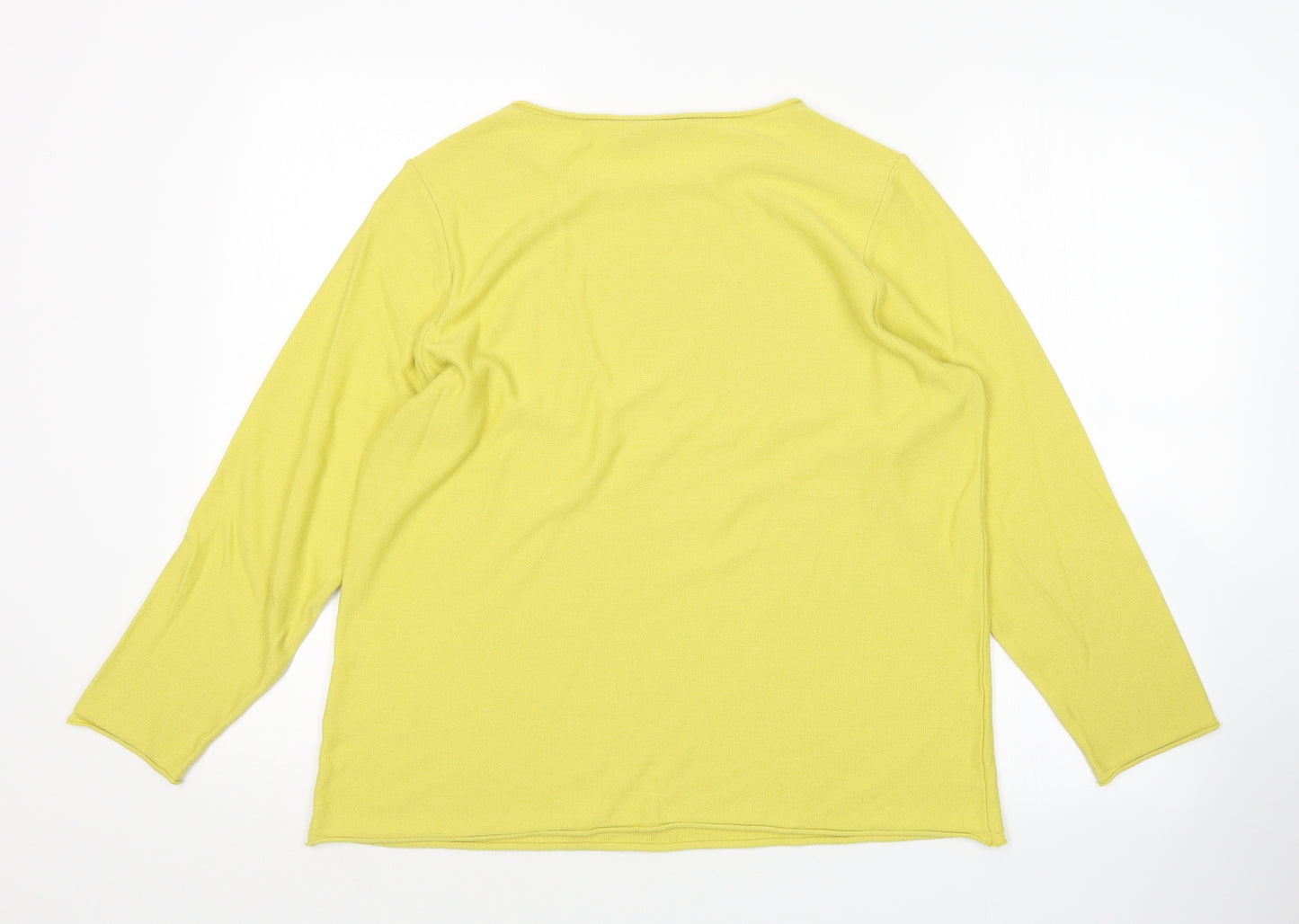 doris streich Womens Green   Pullover Jumper Size 14